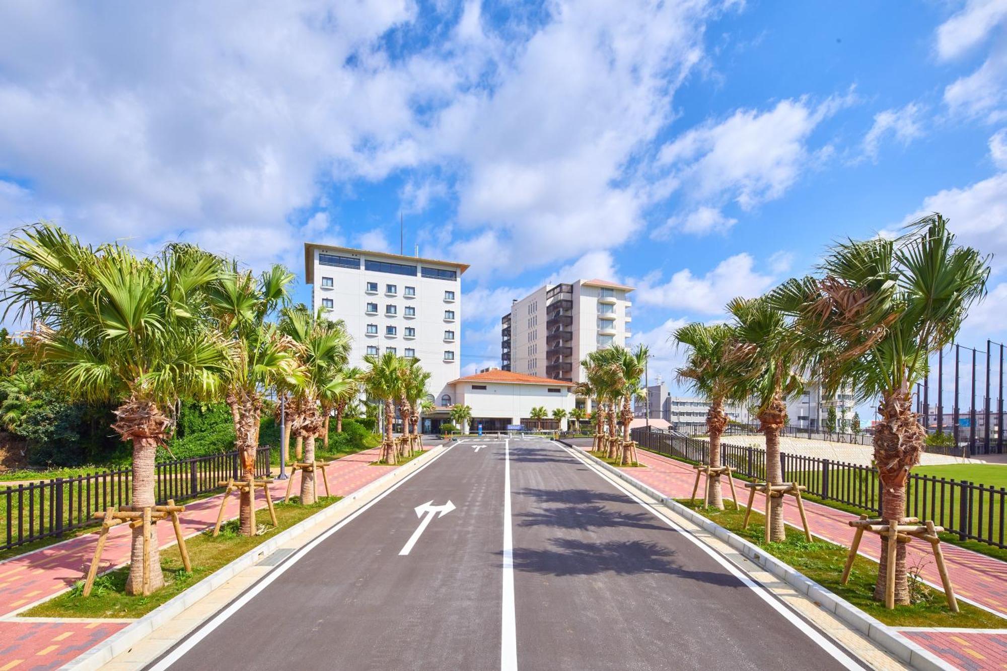 Hotel Yugaf Inn Okinawa Nago Exterior foto